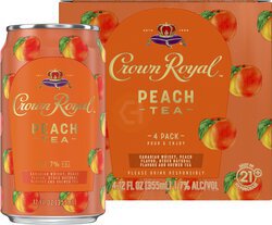 Crown Royal RTD Cocktail Peach & Iced Tea 350ML - Vino Sandro Wine ...