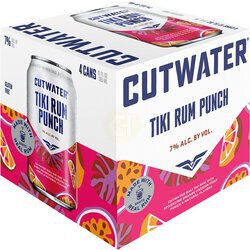 Cutwater Tiki Rum Punch 4pk Cans 12oz
