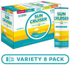 Sun Cruiser Iced Tea Vodka Variety Pack 8pkc 12OZ - Reservoir ...