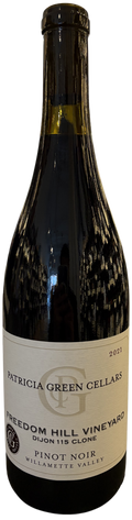 Patricia Green Pinot Noir Freedom Hill Dijon 115