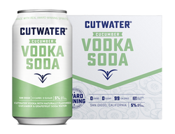 Cutwater Vodka Cucumber 4pk Cans 12oz